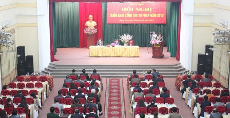 Nghệ An triển khai công tác Tư pháp năm 2015