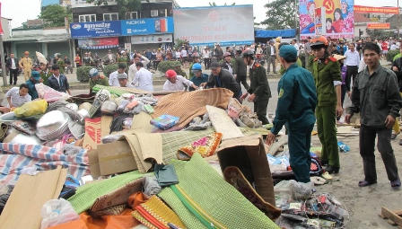 “Bà hỏa” ghé thăm nhà trưởng phòng cảnh sát thi hành án