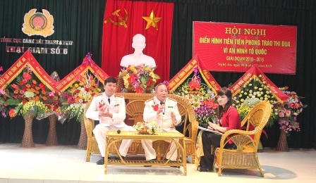 Trại giam số 6: Hội nghị điển hình tiên tiến phong trào thi đua vì an ninh Tổ quốc giai đoạn 2010 – 2015