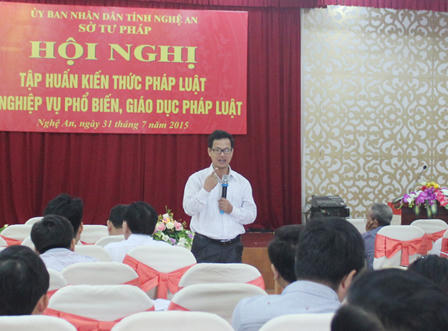 Nâng cao kiến thức pháp luật và nghiệp vụ PBGDPL