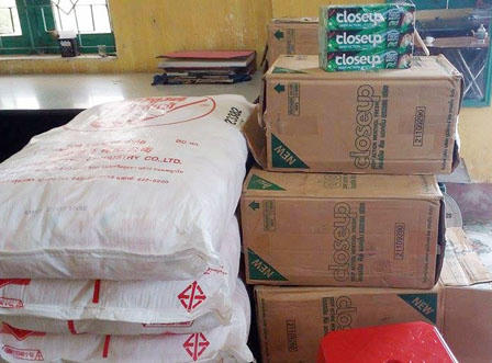 Nghệ An: CSGT bắt 1.800 tuýp kem đánh, 500kg bột ngọt.lậu và ma túy