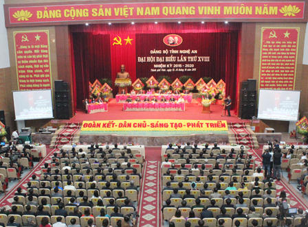 Ông Hồ Đức Phớc tái đắc cử Bí thư Tỉnh ủy Nghệ An