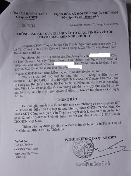 Cụ ông U90 bị tố làm hại bé gái 9 tuổi