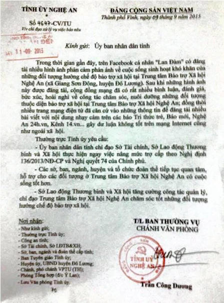 "Ăn bớt " hơn 700 triệu của người tâm thần,người già neo đơn