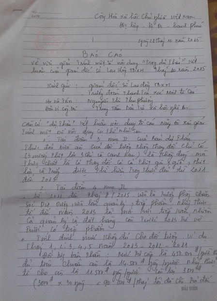 Vụ “1 bát cơm 3 miếng thịt mỡ“: Sai phạm do Phó Giám đốc