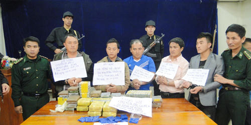 Phá chuyên án thu giữ 91 bánh Heroin, 35.000 viên ma tuý 