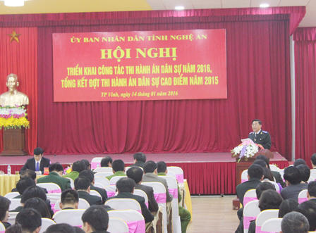 THADS Nghệ An vượt chỉ tiêu Quốc hội và Bộ Tư pháp giao