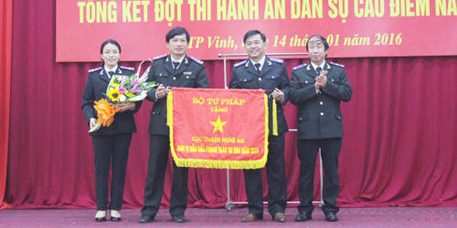 THADS Nghệ An vượt chỉ tiêu Quốc hội và Bộ Tư pháp giao