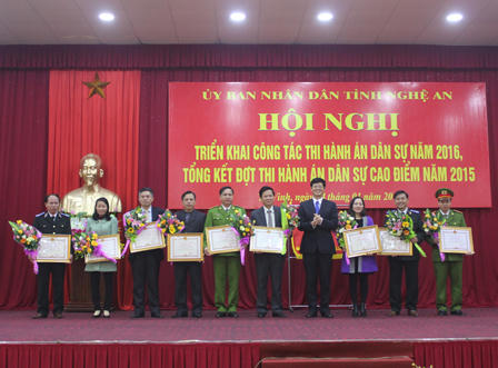 THADS Nghệ An vượt chỉ tiêu Quốc hội và Bộ Tư pháp giao