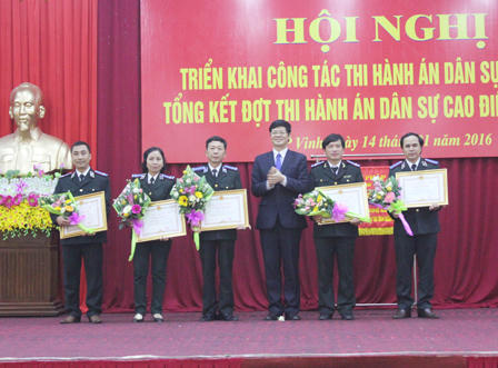 THADS Nghệ An vượt chỉ tiêu Quốc hội và Bộ Tư pháp giao