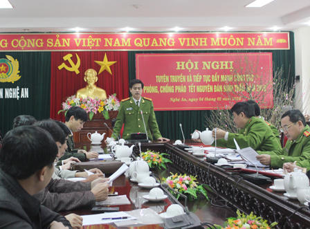 Nghệ An thu gần 2,6 tấn pháo nổ trước dịp Tết Nguyên đán 