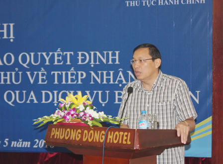 Bộ Tư pháp lấy ý kiến dự thảo về giải quyết TTHC qua dịch vụ bưu điện