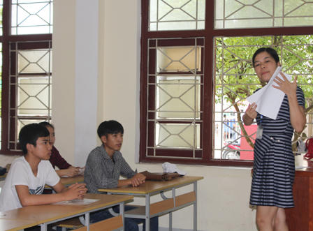 98% thí sinh tại Nghệ An làm thủ tục đăng ký thi THPT Quốc gia