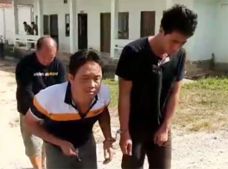 Mặt thật 4 du khách từ Tam giác vàng lén lút vào nhà hoang trong đêm