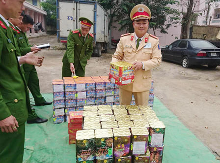 Chiến công đầu năm của Cảnh sát Nghệ An