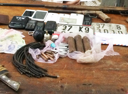 Thu giữ 'kho' vũ khí 'nóng' của kẻ buôn ma túy