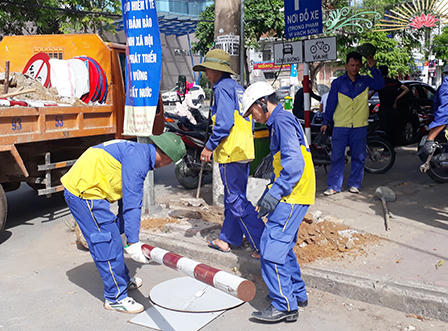 Thay thế biển cấm 'nhiều tranh cãi' tại TP.Vinh
