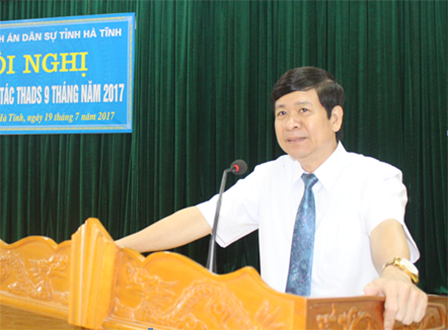 Cục THADS Hà Tĩnh giải quyết xong 2.610 việc trong 9 tháng