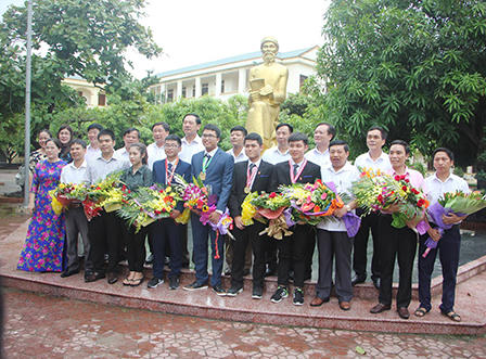 'Mùa vàng' huy chương của thầy trò trường Phan Bội Châu