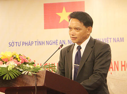 Ký kết thỏa thuận hợp tác công tác Tư pháp Nghệ An – Xiêng Khoảng