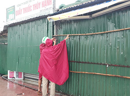 Cửa Lò hối hả di dời hơn 1.000 hộ dân đến nơi tránh bão