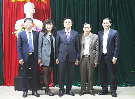 Bộ trưởng Lê Thành Long thăm Sở Tư pháp Nghệ An