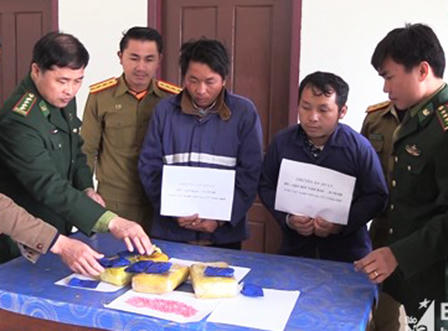 Chuyên án đầu năm bắt hai người Lào mang 18.000 viên ma túy tổng hợp vào Việt Nam