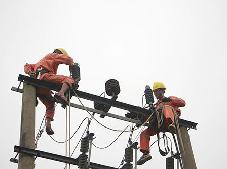 Tổng Công ty Điện lực miền Bắc diễn tập với sự cố bão giật cấp 12 đổ bộ vào Nghệ An