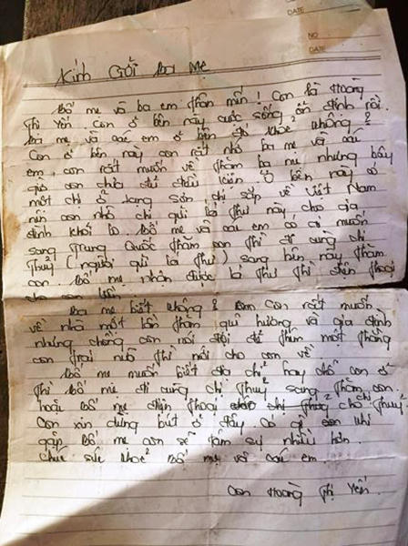 Về được nhà sau 18 năm bị bán nhưng muốn quay lại Trung Quốc vì con