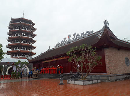 Khánh thành Đền thờ tại khu di tích lịch sử Ngã ba Đồng Lộc