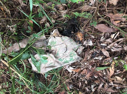 Hiện trường nơi xảy ra vụ rơi máy bay SU22 hai phi công hy sinh