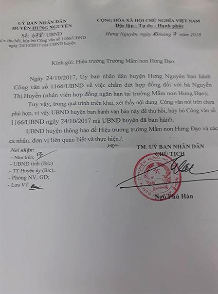 Vụ cô giáo mầm non kiện Chủ tịch tỉnh Nghệ An: Sắp cưỡng chế giải phóng mặt bằng