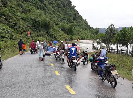 Mưa lũ khiến 5 người chết, thủy điện Bản Vẽ tăng lưu lượng xả lũ gấp 3 lần