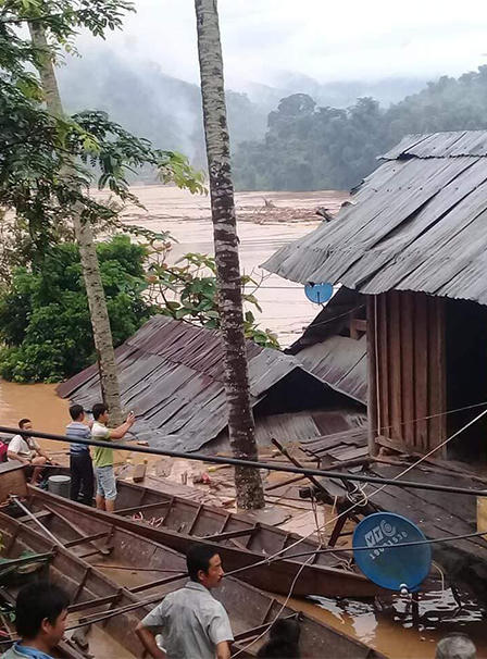 Công an tìm nhóm người tung tin đồn vỡ đập thủy điện Bản Vẽ khiến dân hoang mang