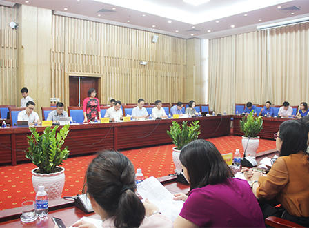 Thứ trưởng Đặng Hoàng Oanh kiểm tra tình hình thi hành pháp luật về điều kiện đầu tư kinh doanh tại Nghệ An