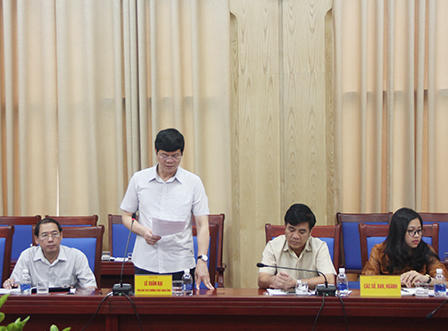 Thứ trưởng Đặng Hoàng Oanh kiểm tra tình hình thi hành pháp luật về điều kiện đầu tư kinh doanh tại Nghệ An