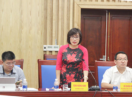 Thứ trưởng Đặng Hoàng Oanh kiểm tra tình hình thi hành pháp luật về điều kiện đầu tư kinh doanh tại Nghệ An