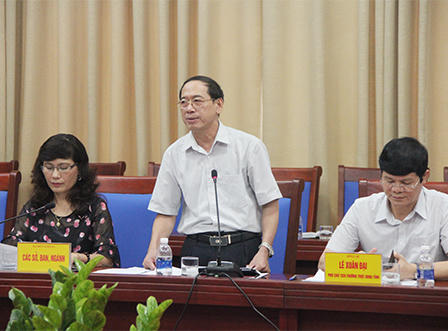 Thứ trưởng Đặng Hoàng Oanh kiểm tra tình hình thi hành pháp luật về điều kiện đầu tư kinh doanh tại Nghệ An