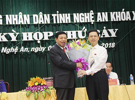 Nghệ An có tân Chủ tịch UBND tỉnh