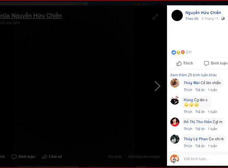 Ném mũ bảo hiểm xe ngược chiều 3 người thương vong, nam thanh niêm đổi avatar màu đen