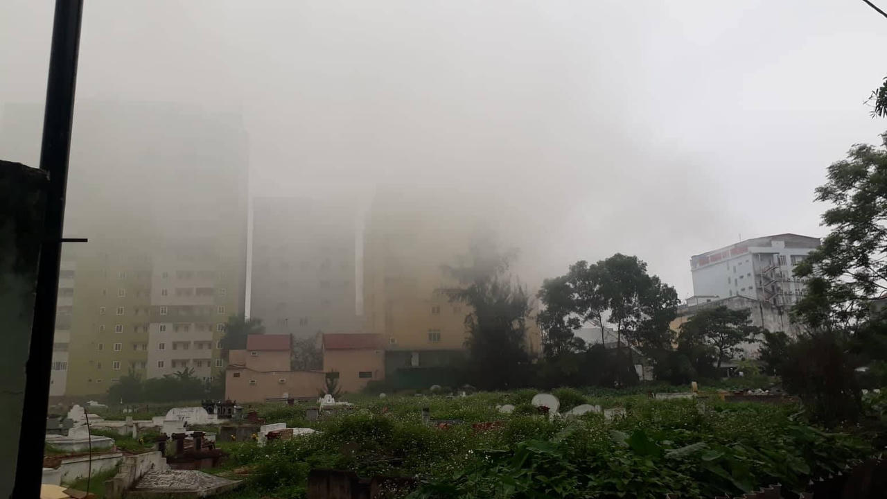 Cháy dữ dội tại tổ hợp khách sạn - karaoke - bar Avatar