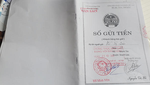 Quỹ hỗ trợ nông dân làm… khổ nông dân xã Quỳnh Tân (Nghệ An)