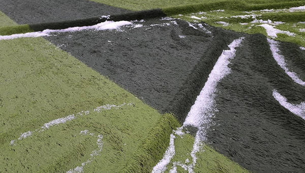 Mưa đá hơn 30 phút tại xã vùng biên