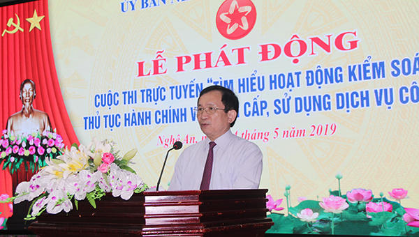 Phát động cuộc thi tìm hiểu hoạt động kiểm soát thủ tục hành chính và dịch vụ công trực tuyến 