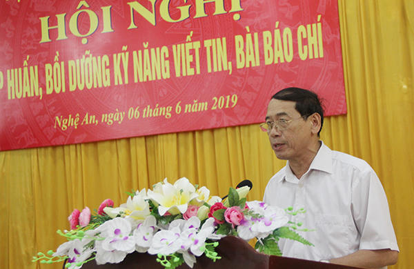 Tập huấn kỹ năng viết tin bài cho thành viên hội đồng phổ biến giáo dục pháp luật 