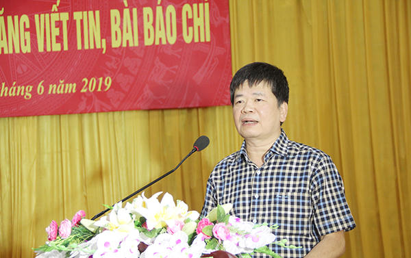 Tập huấn kỹ năng viết tin bài cho thành viên hội đồng phổ biến giáo dục pháp luật 