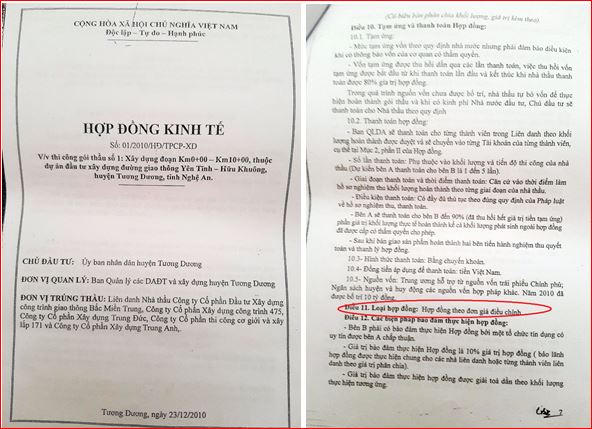 Dự án đường hơn 600 tỷ ở Tương Dương, Nghệ An: Nhiều nhà thầu điêu đứng “đòi nợ” chính quyền
