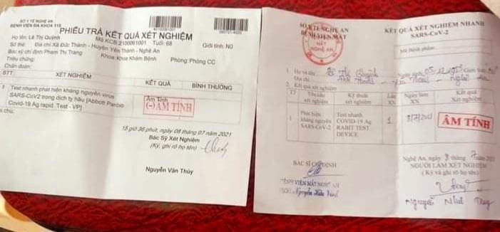 Sở Y tế Nghệ An chỉ đạo không yêu cầu test lại COVID-19 khi đã xét nghiệm ở bệnh viện khác