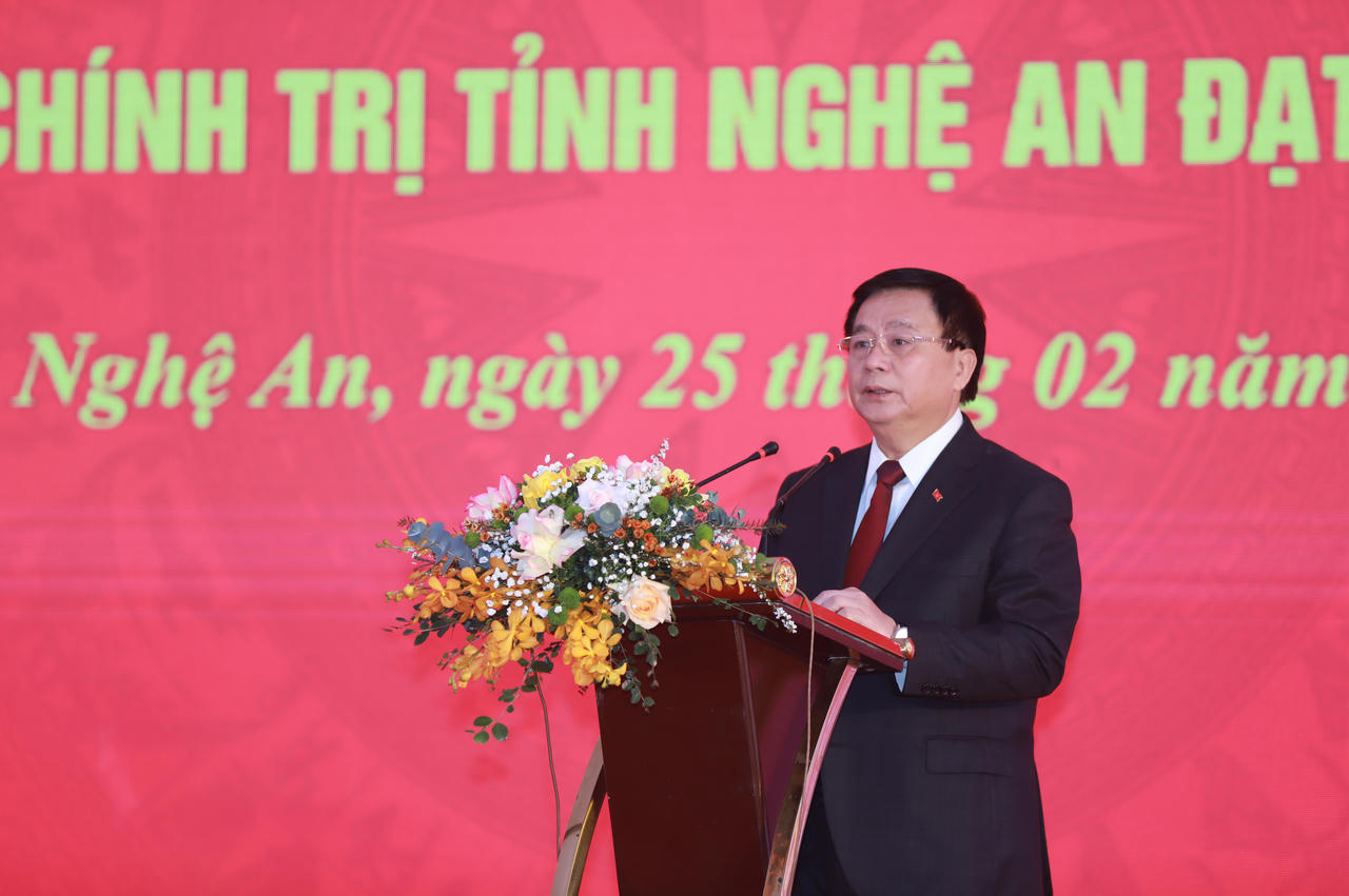 Trường Chính trị tỉnh Nghệ An vinh dự ngôi trường thứ 2 được công nhận đạt chuẩn mức 1