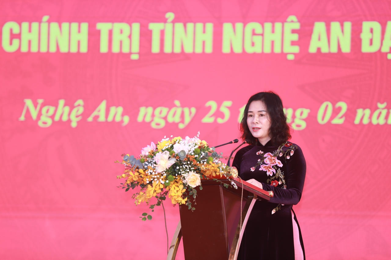 Trường Chính trị tỉnh Nghệ An vinh dự ngôi trường thứ 2 được công nhận đạt chuẩn mức 1